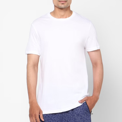 Decathlon Mens Cotton Gym T-Shirt Regular fit