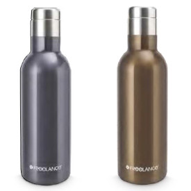 Freelance Vantage Vacuum Insulated Stainless Steel Flask Water Beverage Travel Bottle 800 ml