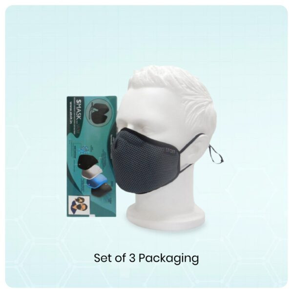 Stolt Smask -Antidust Face Mask Set of 3