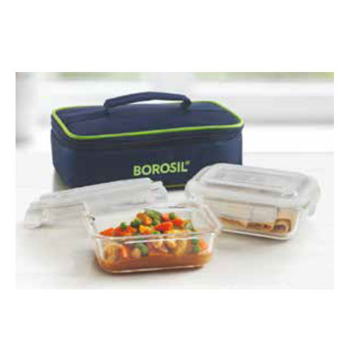 LUNCH BOX RECTANGULAR MICROWAVEABLE