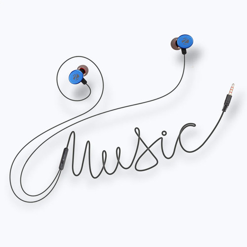 Zebronics H-ZEBRONICS STEREO EARPHONE WITH MIC (BLOOM)