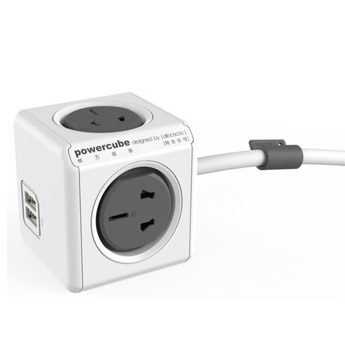 Design Nest Power Cube USB Extended (Grey)