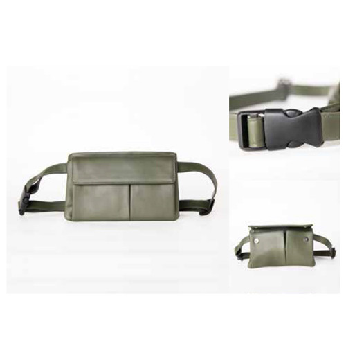 GB Coral Green Unisex Waist Bag