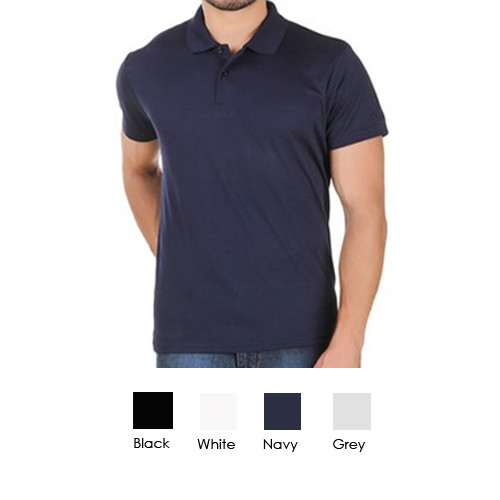 Unisex Plain Polo with Collar T shirt 240 GSM