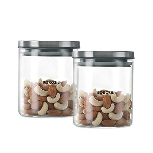 CLASSIC GLASS JAR SET OF 2