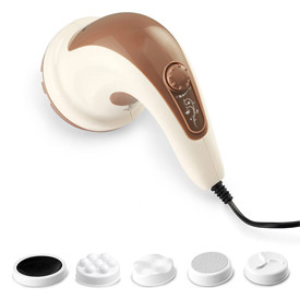 Lifelong LLM27 Electric Handheld Full Body Massager (Brown)