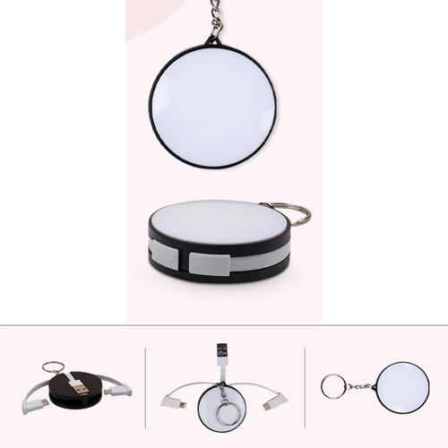 Urban Gear 3-in-1 Charging Cable (Keychain) Saturn