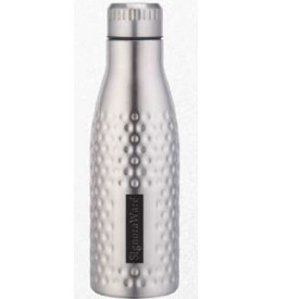 Signoraware Aace Hammered steel water bottle (1 Ltr)