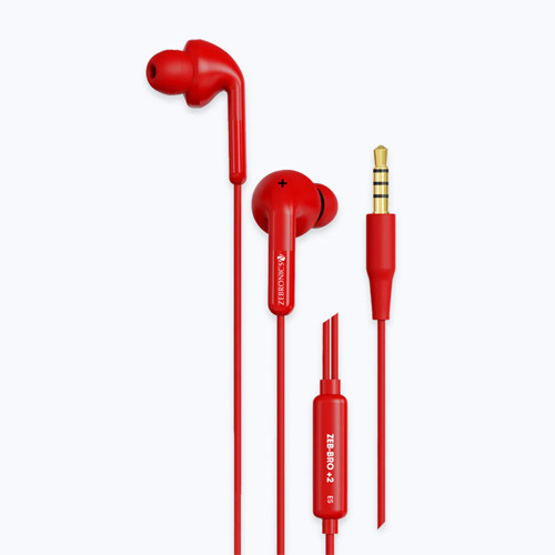Zebronics H-ZEBRONICS EARPHONE WITH MIC (BRO PLUS 2)