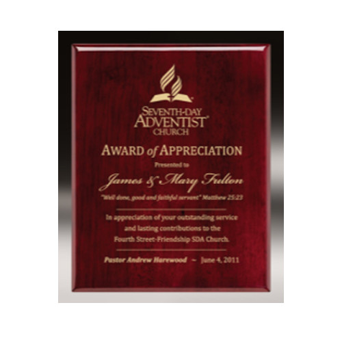 5140 Piano Wooden Plaque