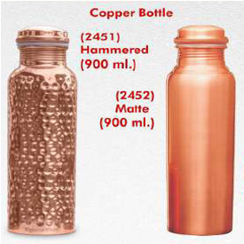 Signoraware Copper Bottle (Hammered Matte) 900ml
