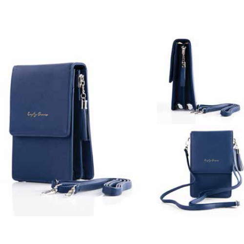 GB The Royal Blue Leather Wallet Case