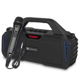 PORTRONICS CHIME TWS WIRELESS SPEAKER WITH WIRED MIC