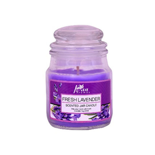 JAR GLASS CANDLE WITH LID