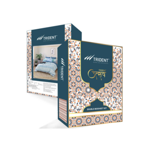 Trident Double Bedsheet Set