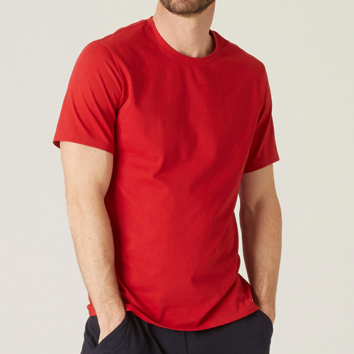 Decathlon Mens Cotton Gym T-Shirt Regular fit 500