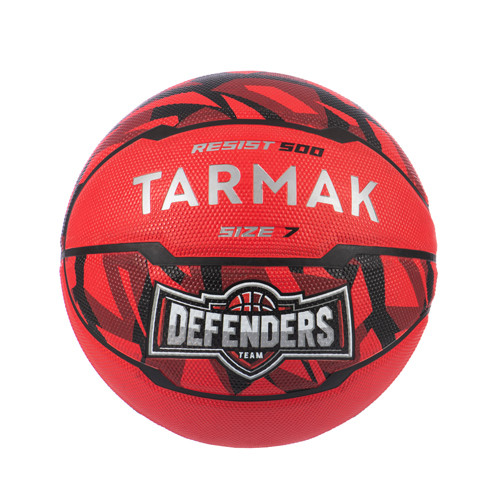 Decathlon Basketball Ball Size 7 Grip Indoor Outdoor R500 RED