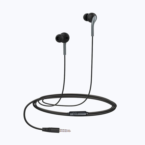 Zebronics H-ZEBRONICS EARPHONE WITH MIC (BRO PLUS)