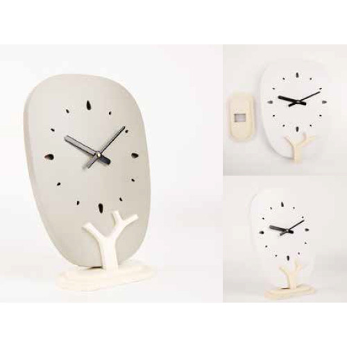 GB Abstract Neem Tree Table Clock