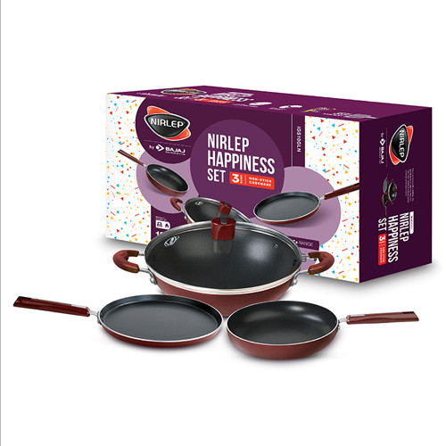Bajaj NIRLEP COOKWARE GIFT SETS (PIRGS10GL)