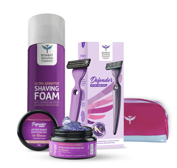 Defender For Her Regime Kit With Travel Pouch