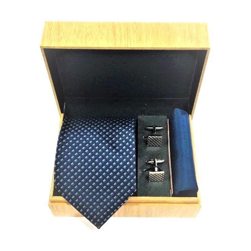 Sathya paul Excuisite Gift set (Micro Tie + Cufflink + pocket square)