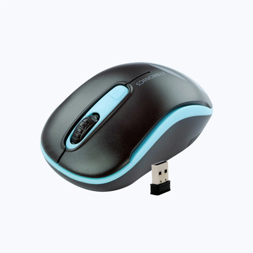 ZEB-ZEBRONICS WARELESS MOUSE (DASH-BLACK)