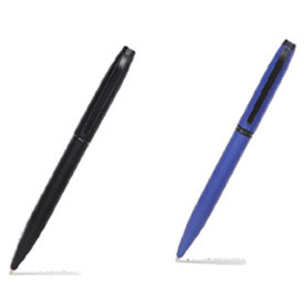 Pennline Atlas Brass Ballpoint Pen Matte Black WithMatte Black Trims and Matte Blue with Mate Black Trims