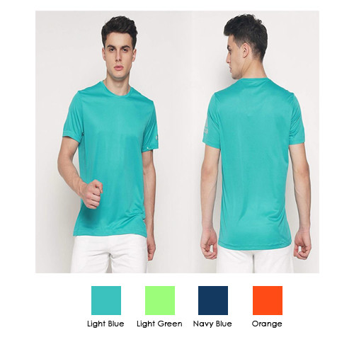 Adidas Perfect Fit Solid Round Neck T-Shirt