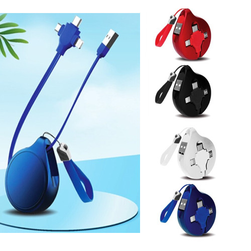 Urban Gear 3-in-1 Charging Retracting Data Cable Yoyo