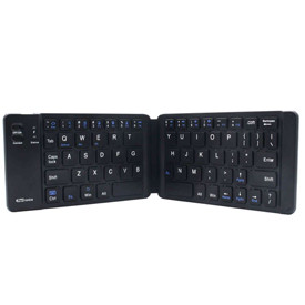 PORTRONICS WIRELESS RECHARGEABLE FOLDABLE CHICKLET KEYBOARD